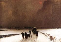 The Stragglers Impression of Snow, Fleury Chenu